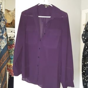 Purple blouse